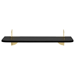 AYTM AEDES Shelf Black/ Gold L50 cm