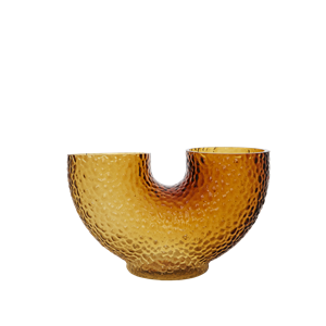 AYTM ARURA Low Vase Amber