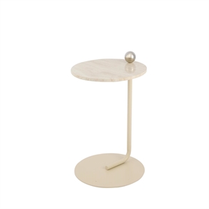 AYTM CASTELLUM Side Table Light Sand/ Travertine