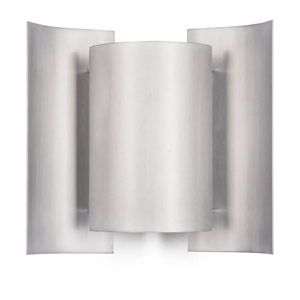 Northern Butterfly Wall Lamp Brushed Aluminum
