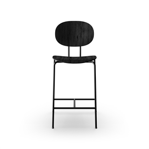 Sibast Furniture Piet Hein Barstool Black In Black Oak