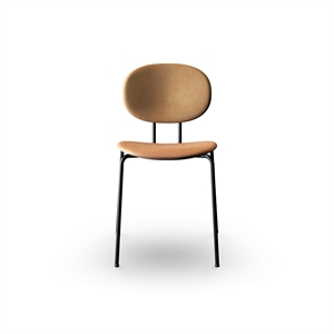 Sibast Furniture Piet Hein Dining Chair Black/Cognac Leather