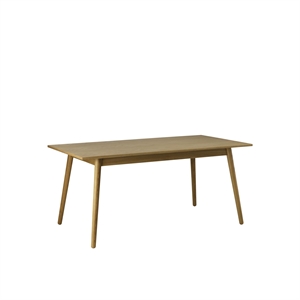 FDB Furniture C35B Dining Table 160 cm Lacquered Oak