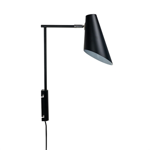 Dyberg Larsen Cale Wall Lamp with Arm Black