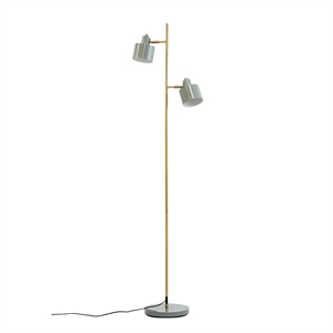 Dyberg Larsen Ocean Floor lamp Olive/ Brass