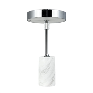 Dyberg Larsen Starlight Table lamp Chrome/ White Marble