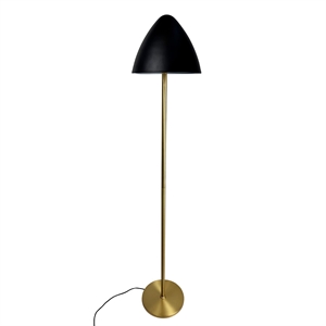 Dyberg Larsen Oulu Floor Lamp Black/ Brass