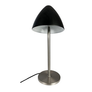 Dyberg Larsen Oulu Table Lamp Black/ Brushed Steel