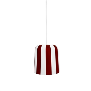 Dyberg Larsen Gry Pendant Dark Red/ White