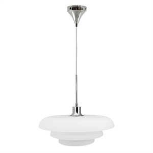 Dyberg Larsen AVA Pendant D40 Opal/ Chrome