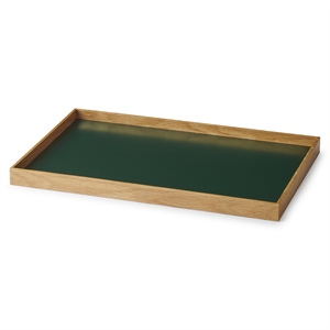 Gejst Frame Tray Medium Oak/ Green