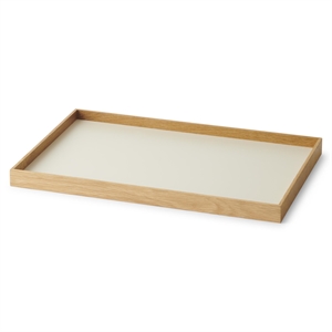 Gejst Frame Tray Medium Oak/ Beige