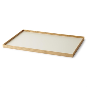 Gejst Frame Tray Large Oak/ Beige