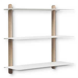 Gejst Nivo Shelf Large A Light Oak/ White