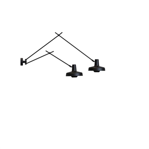 Grupa Products Arigato Double Wall Lamp Long/Short Black