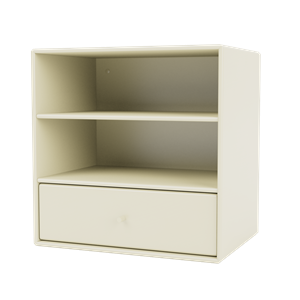 Montana Mini 1005 Bookcase w. Drawer Vanilla