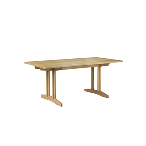 FDB Furniture C64 Shaker Dining Table 180 cm Oiled Oak