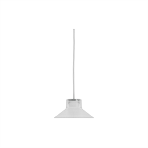 FDB Furniture U11 Slaterhage Pendant Ø21 Transparent Cord/Opal