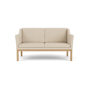 FDB Furniture L45 2-Seater Sofa Beige