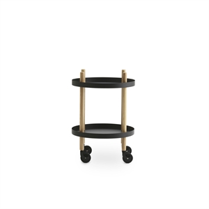 Normann Copenhagen Block Trolley Black Ø45
