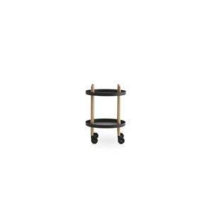 Normann Copenhagen Block Trolley Black Ø45