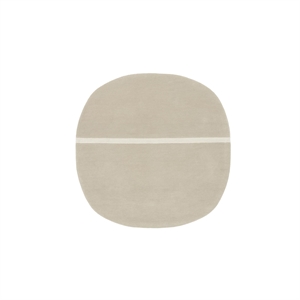 Normann Copenhagen Oona Carpet 140 x 140 cm Sand