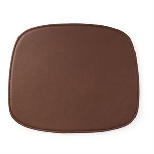 Normann Copenhagen Form Seat Cushion Brandy Leather