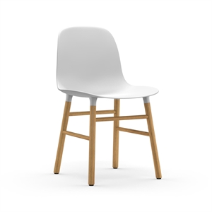 Normann Copenhagen Form Dining Chair White/ Oak