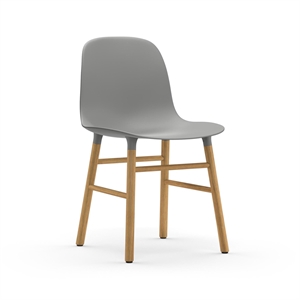 Normann Copenhagen Form Dining Chair Gray/Oak