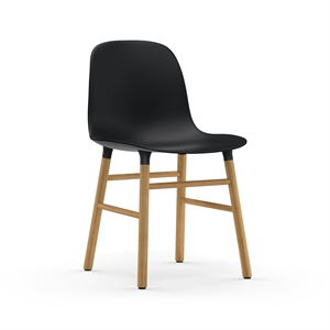 Normann Copenhagen Form Dining Chair Black/ Oak
