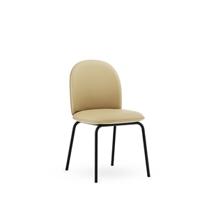 Normann Copenhagen Ace Dining Chair Leather Upholstered/Black Steel
