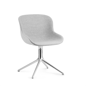 Normann Copenhagen Hyg Swivel Chair Upholstered Aluminum/ Synergy LDS16