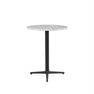 Normann Copenhagen Allez Café Table 3L Ø60 Marble White