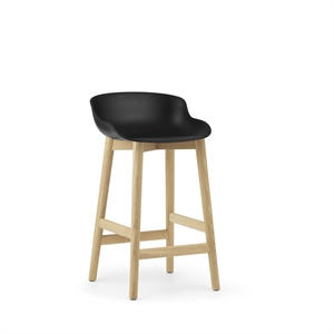 Normann Copenhagen Hyg Bar Stool H65 Oak/Black