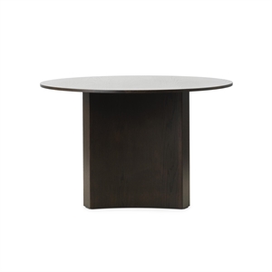 Normann Copenhagen Bow Dining Table Brown Stained Oak