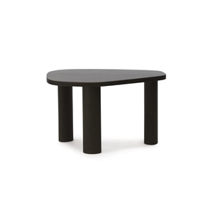 Normann Copenhagen Sculp Coffee Table Small Brown Stained Ash Wood