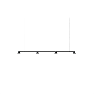 Normann Copenhagen Hat Linear Pendant Large Black