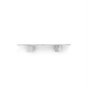 Normann Copenhagen Stone Shelf 80 cm White Marble