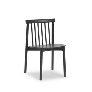 Normann Copenhagen Pind Dining Chair Black Stained Ash Wood