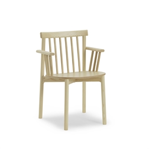 Normann Copenhagen Pind Dining Chair with Armrests Ash Wood