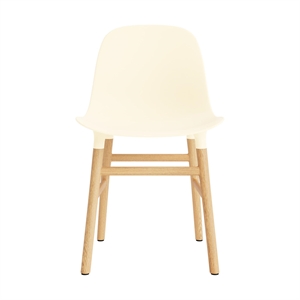 Normann Copenhagen Form Dining Chair Crème/Oak