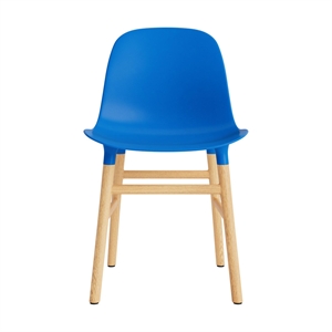 Normann Copenhagen Form Dining Chair Blue/ Oak