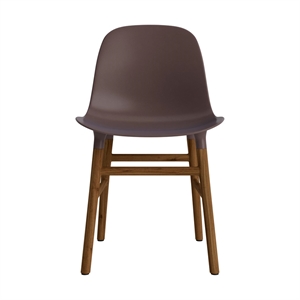 Normann Copenhagen Form Dining Chair Brown/ Walnut