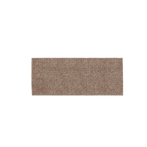 Normann Copenhagen Flick Rug 80x200 Off White/ Brown