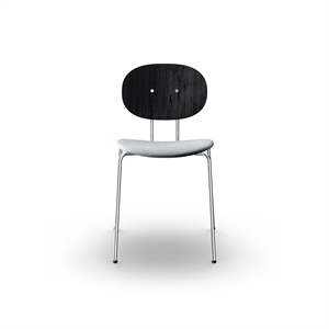 Sibast Furniture Piet Hein Dining Chair Chrome Black Oak and Remix 123