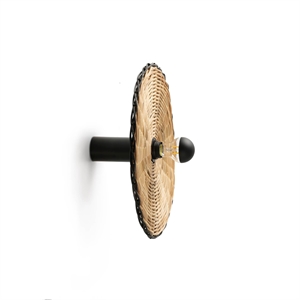 Faro COSTAS 400 Wall/ Ceiling Light H14 Black/Rattan