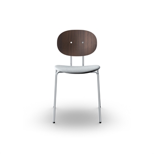 Sibast Furniture Piet Hein Dining Chair Chrome Walnut and Remix 123