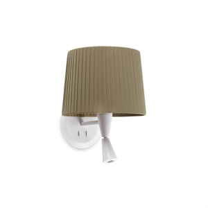 Faro SAMBA Wall Lamp Matt White/ Green