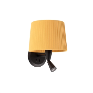 Faro SAMBA Wall Lamp Matt Black/ Yellow