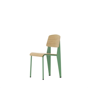 Vitra Standard Dining Chair Prouvé Blé Vert/Oak